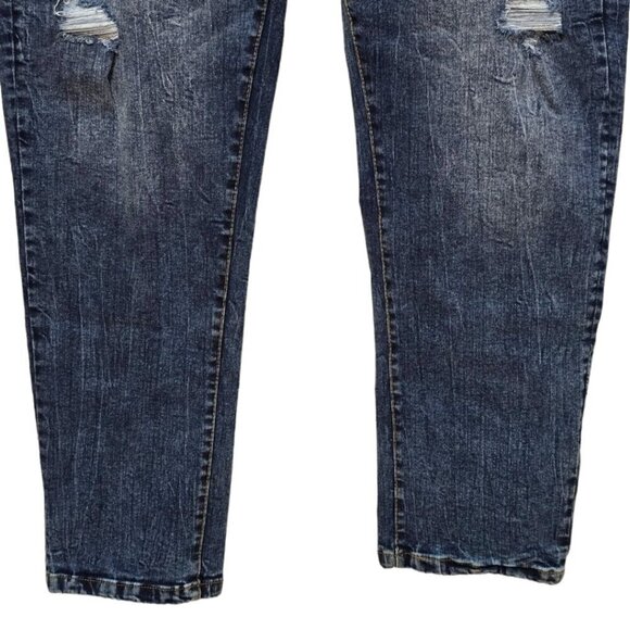 Refinery Republic Straight Leg Stone Wash Distressed Jeans Sz 40x32 - Picture 5 of 10